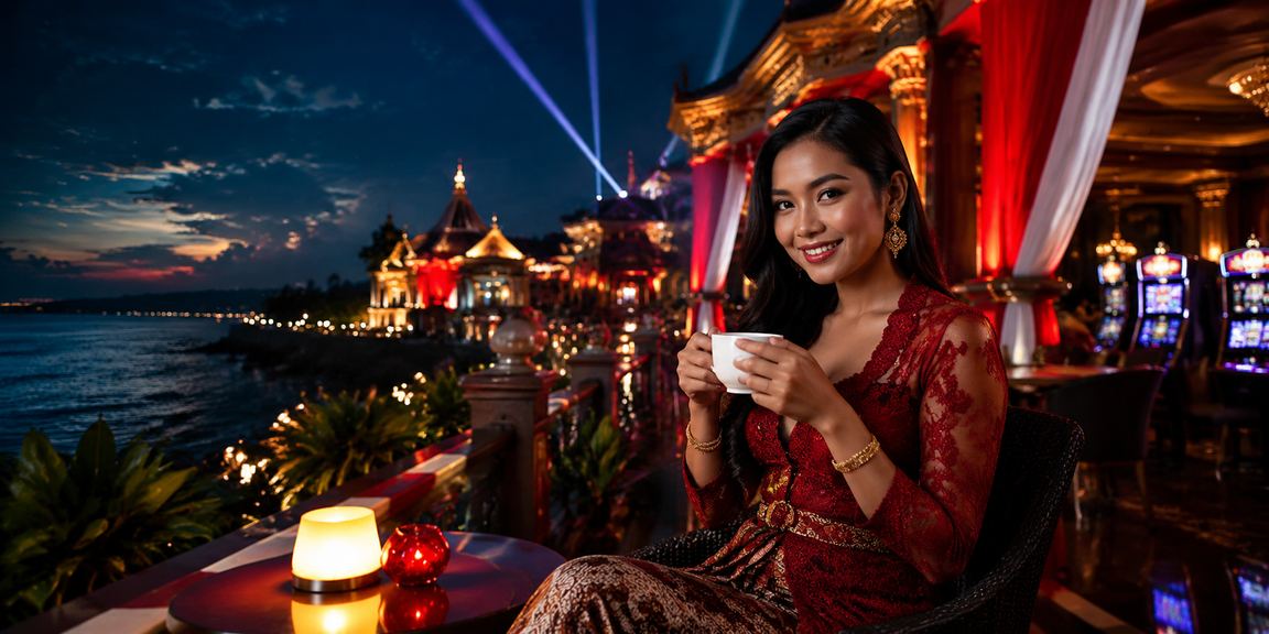 Anggota VIP menikmati layanan eksklusif di kafe sambil mendiskusikan bonus dan promosi tersedia